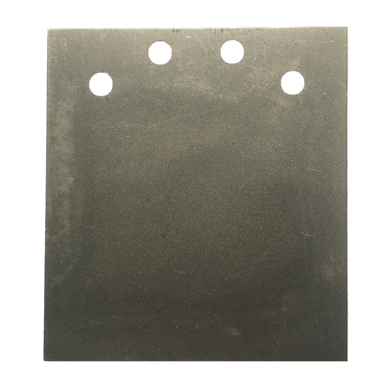 Single 150mm floor scraper replacement blade with four mounting holes; sold as a pack of three