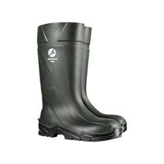 ALBATROS® TITAN S5 SRC green PU safety wellington boots – steel toecap and midsole, EN ISO 20345 certified PPE footwear