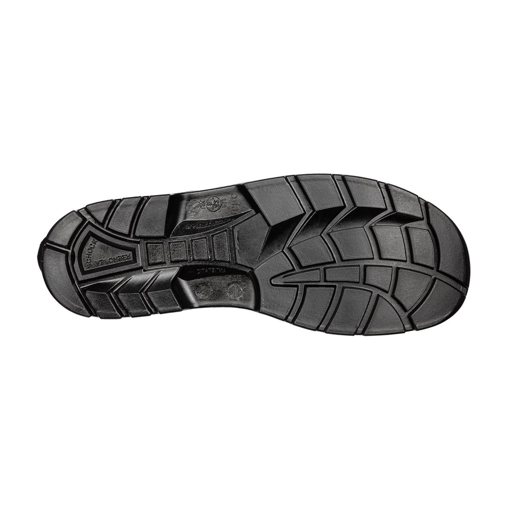 ALBATROS® TITAN S5 SRC safety wellington boot sole – heavily treaded shock-absorbing outsole with SRC slip resistance rating