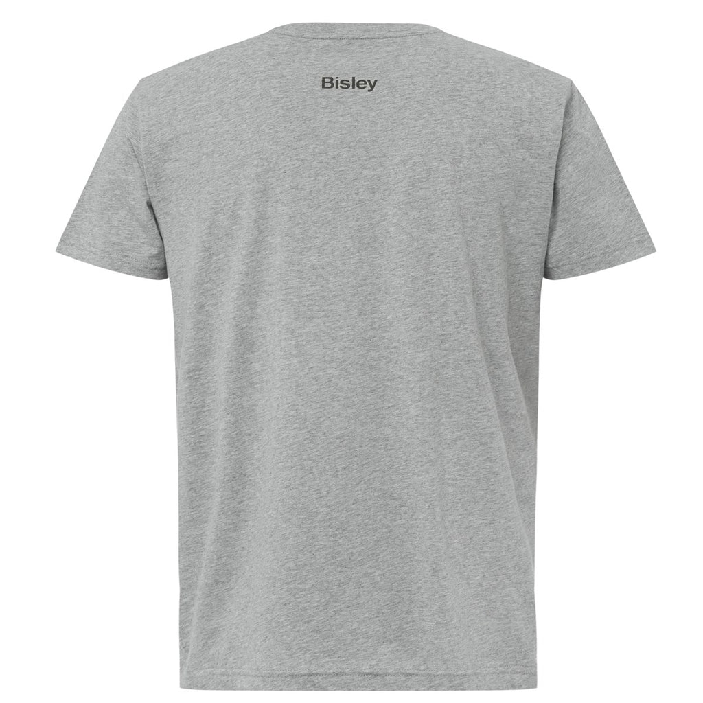 Bisley BKT064 t-shirt grey marle back view