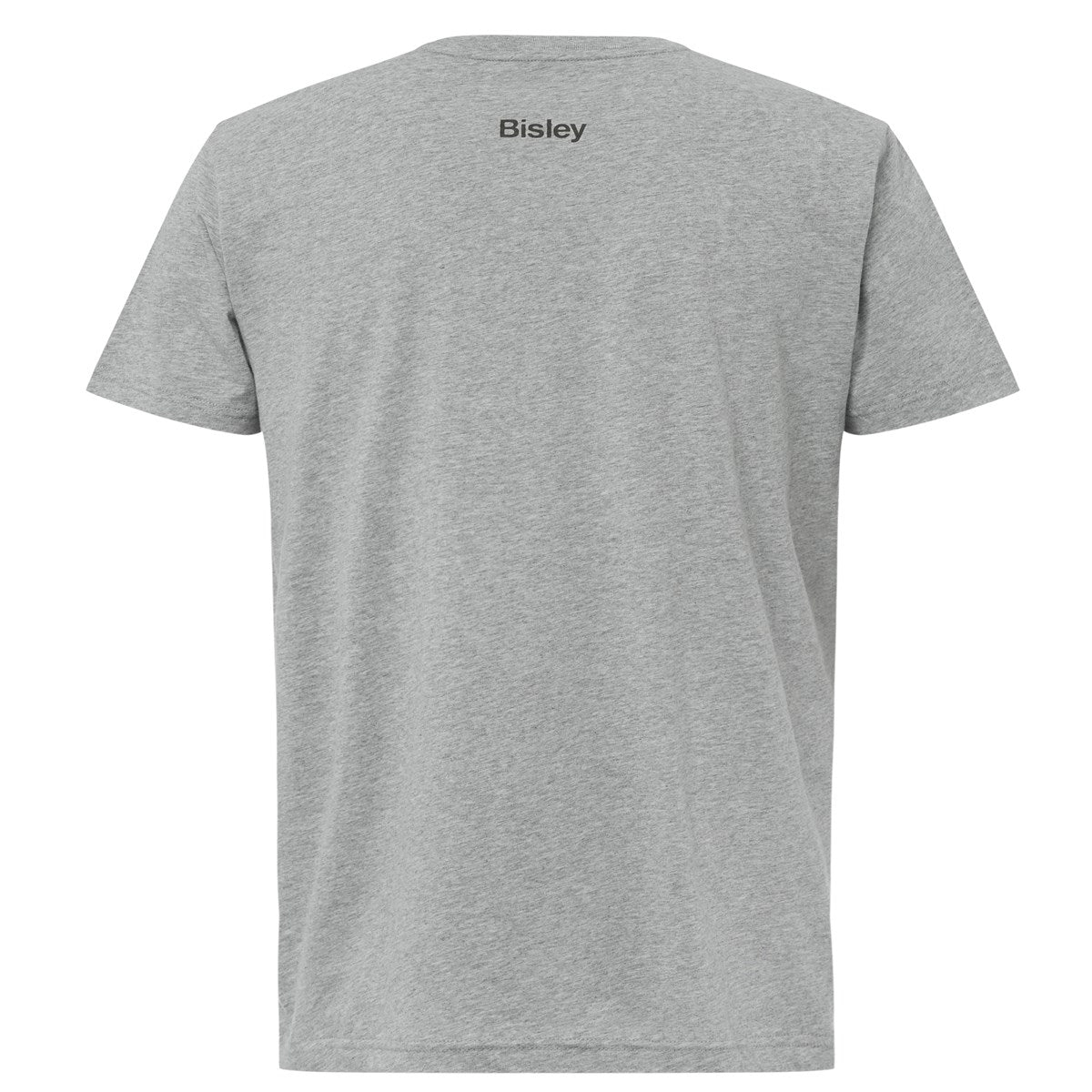 Bisley BKT064 t-shirt grey marle back view
