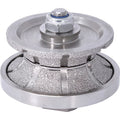 Premier Diamond P5-VBBN vacuum brazed full bullnose cutter, angled view