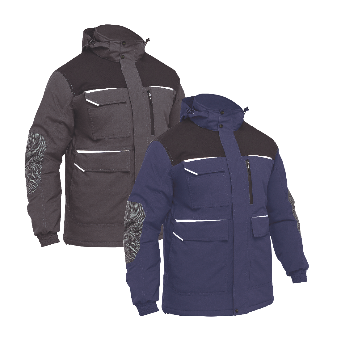Bisley EJ4197 Baxter Parka Jacket – Hi-Vis Yellow – Waterproof Workwear