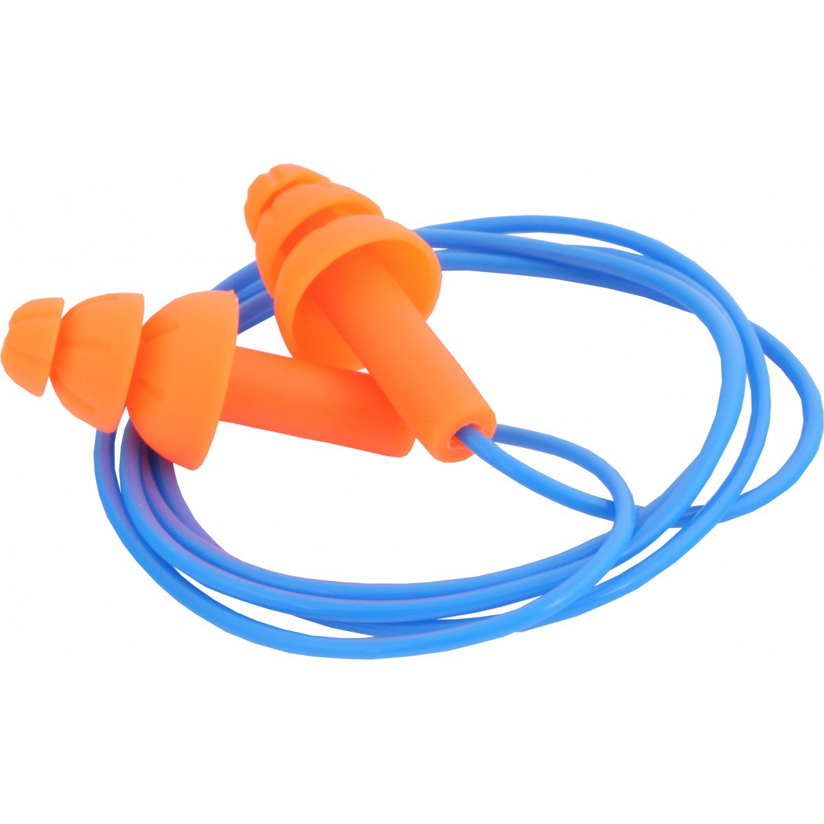 EP001C Reusable Corded TPR Earplugs SNR 29 – Box of 100 Pairs