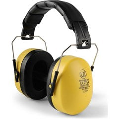 UCI EP107X Yellow Foldable High SNR Ear Defenders front view