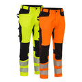 Bisley EPC4205T Taped Hi-Vis Bradford Cargo Trousers in Yellow/Black and Orange/Black colourways