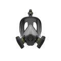 Corpro FFM1600 full face mask respirator front view with twin filters EN136 Made in UK