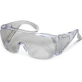 VISITOR-II™ Clear Lens Dielectric Safety Glasses – Fits Over Prescription Glasses