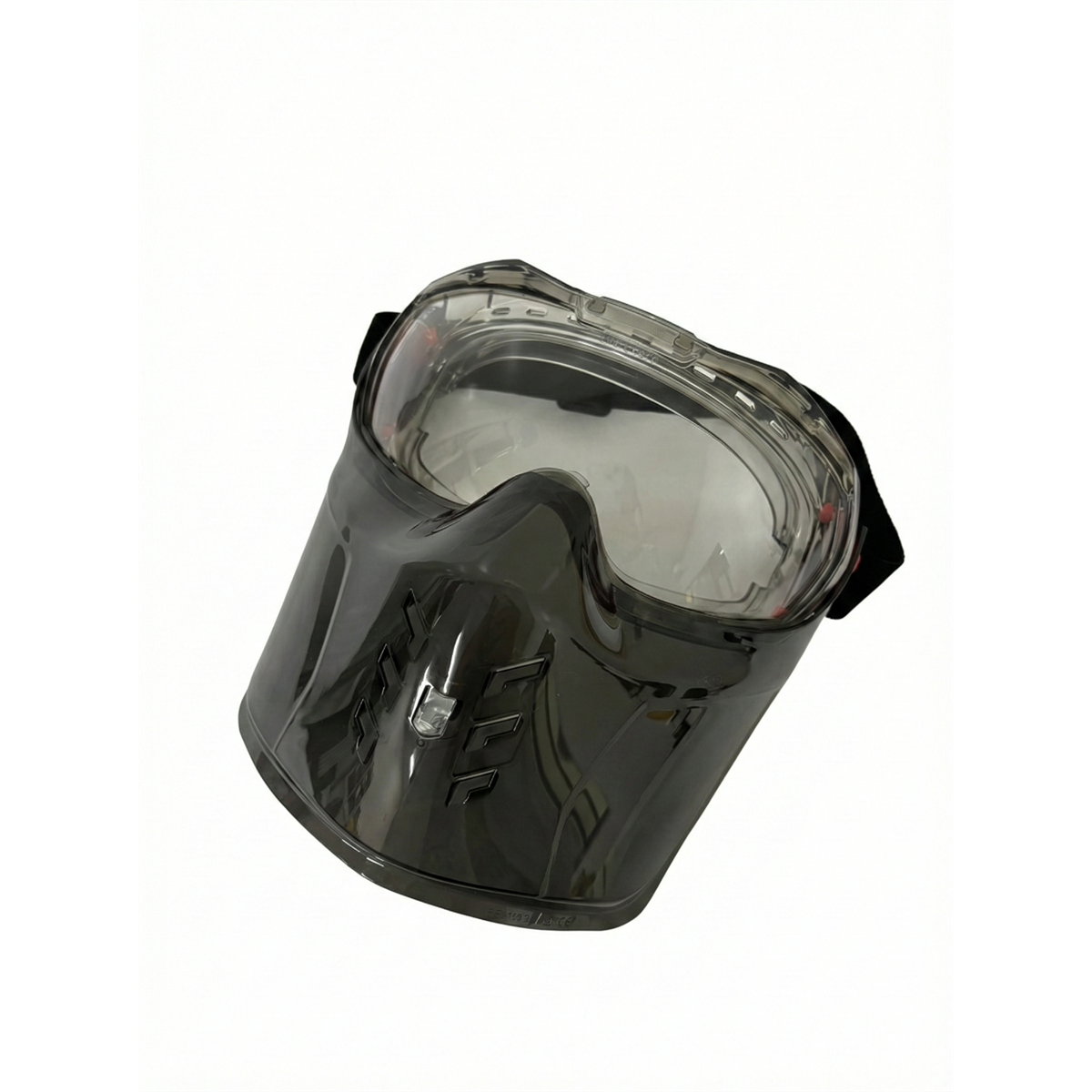 Kara™-STD premium indirect vent safety goggle with 180° panoramic polycarbonate lens and flip-up face shield attachment – EN166:2001 1BT 3 4 9 certified PPE eye protection