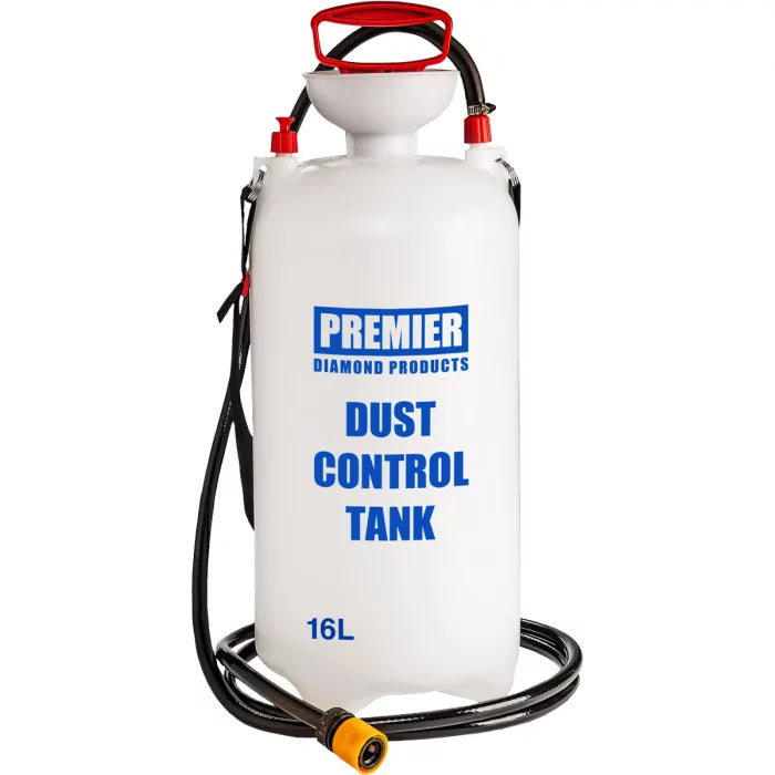 Premier Diamond Products 16L dust control tank with 3m hose