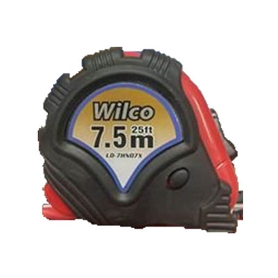 Wilco Robust Tape Measure | 5m & 7.5m | Accurate, Durable & Ergonomic | Pack of 6 Tapes
