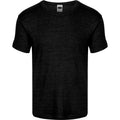 Thermal short sleeve vest in black - warm acrylic base layer