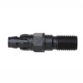 Hilti DD100/120/130/150 to 1/2 BSP Female and 1-1/4 UNC Male Adaptor DC11122 - black steel construction