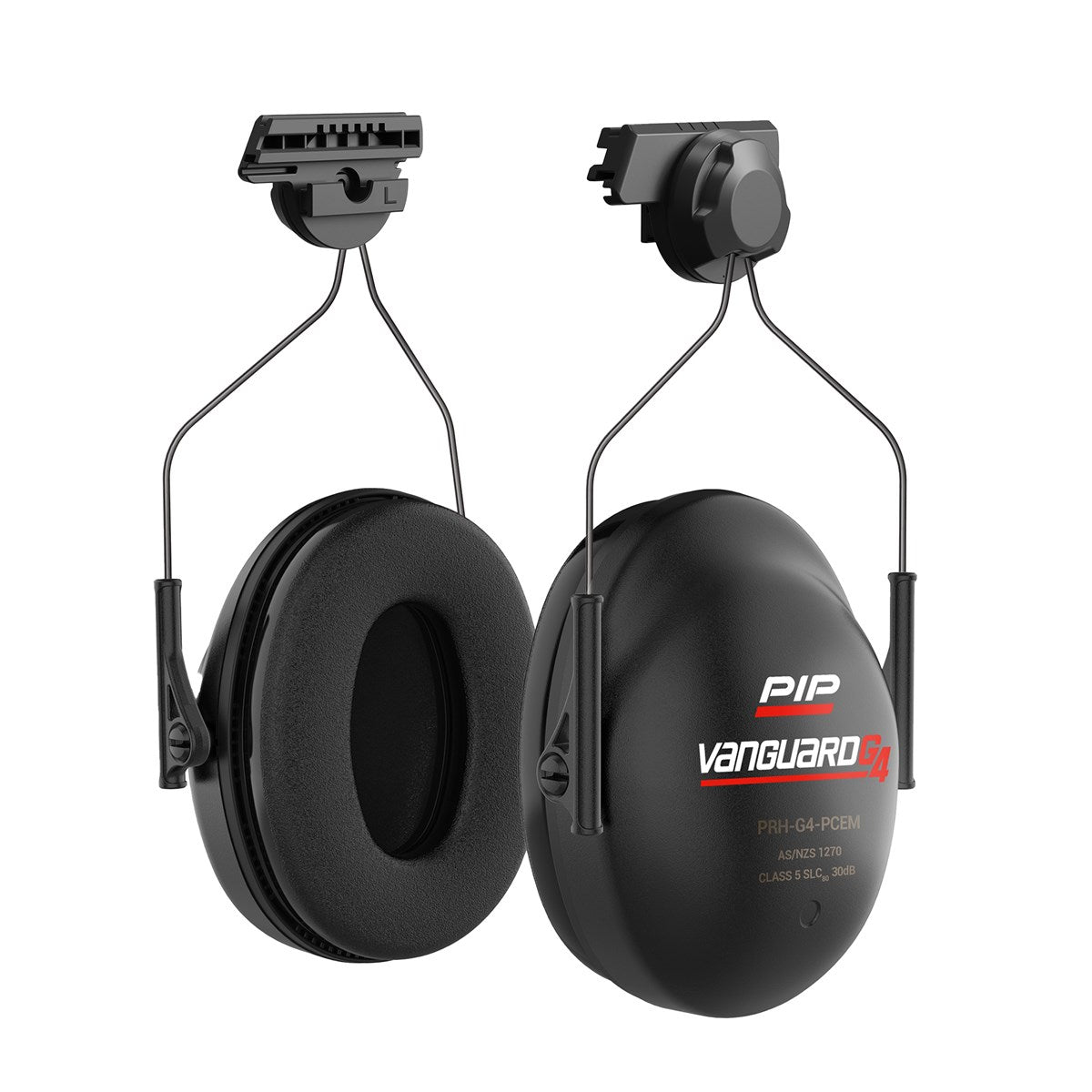 PIP Vanguard G4 passive helmet-mount earmuffs PRH-G4-PCEM clip-on hearing protection