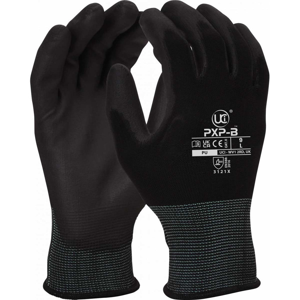 PXP-B PU Coated Polyester Extra Breathable Gloves