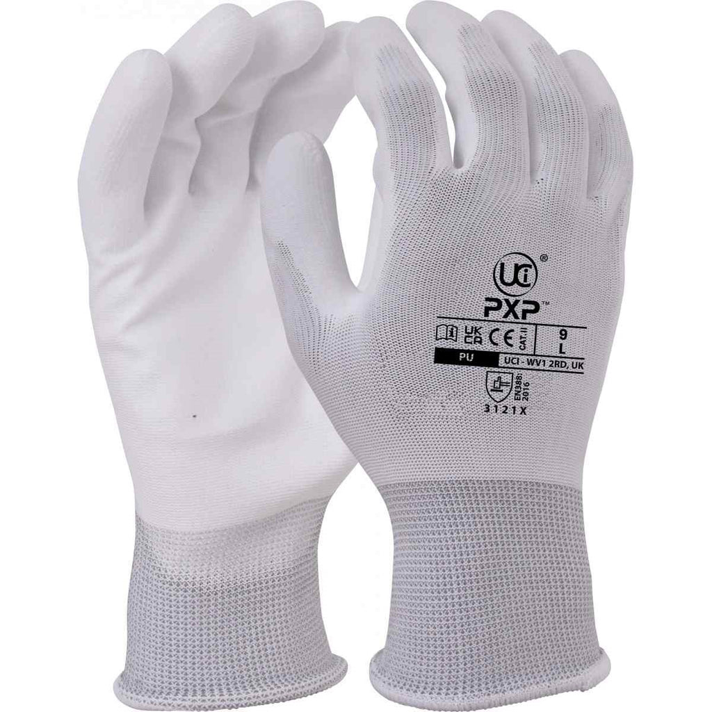 PXP-B PU Coated Polyester Extra Breathable Gloves