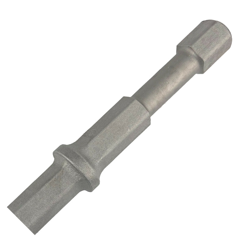 Close-up of the Quick Change Type (TE-H) chisel fitting for Hilti TE3000