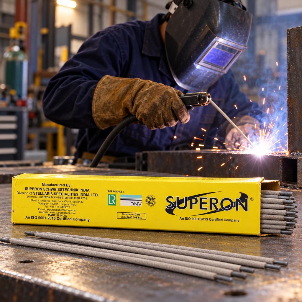 Superon E7018 MMA Mild Steel Electrodes Box of 4 x 5kg Cartons (20kg)