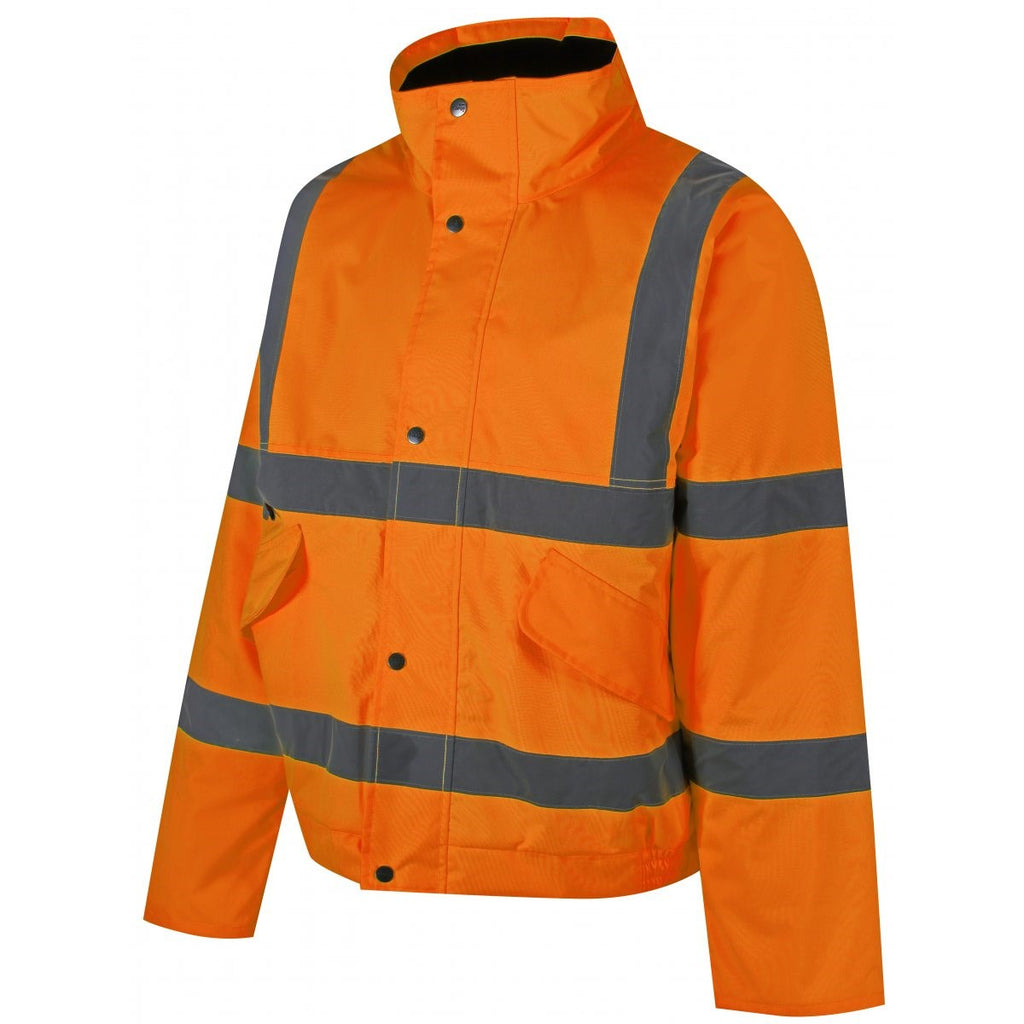 TBJ01 Hi-Vis Class 3 Bomber Jacket in Orange