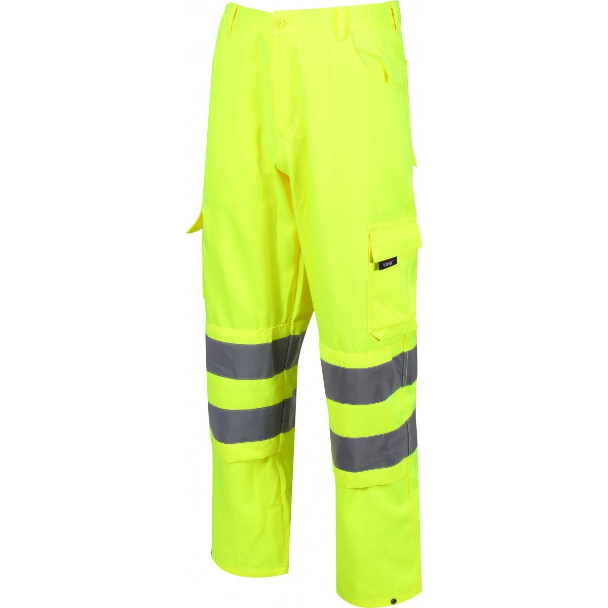 TCT12 Hi-Vis Class 2 Cargo Trousers in Yellow