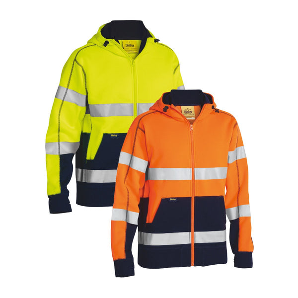 Bisley UKK6819T Front Zip 2-Tone Hoodie