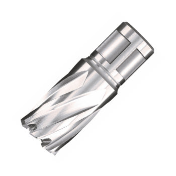 Castlebrook HSS rotabor broach cutter slugger – Weldon 19mm shank, bright finish, for magnetic drilling machines