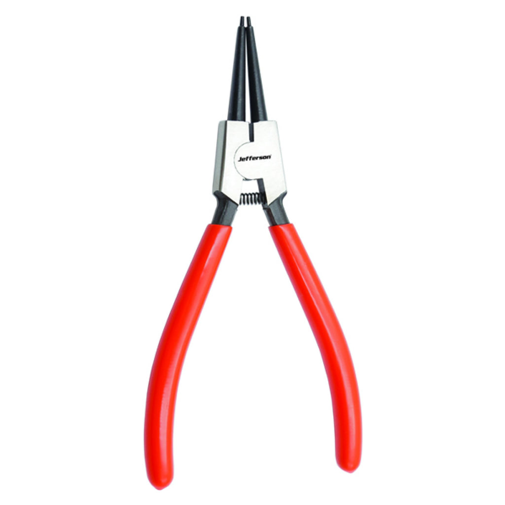 Jefferson straight nose circlip pliers with tips open