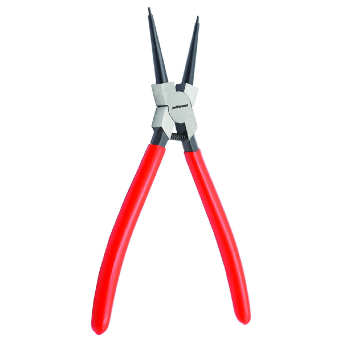 Jefferson bent nose circlip pliers with tips open