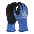 AceTherm Max-5D blue and black thermal cut-resistant glove with sandy nitrile coating