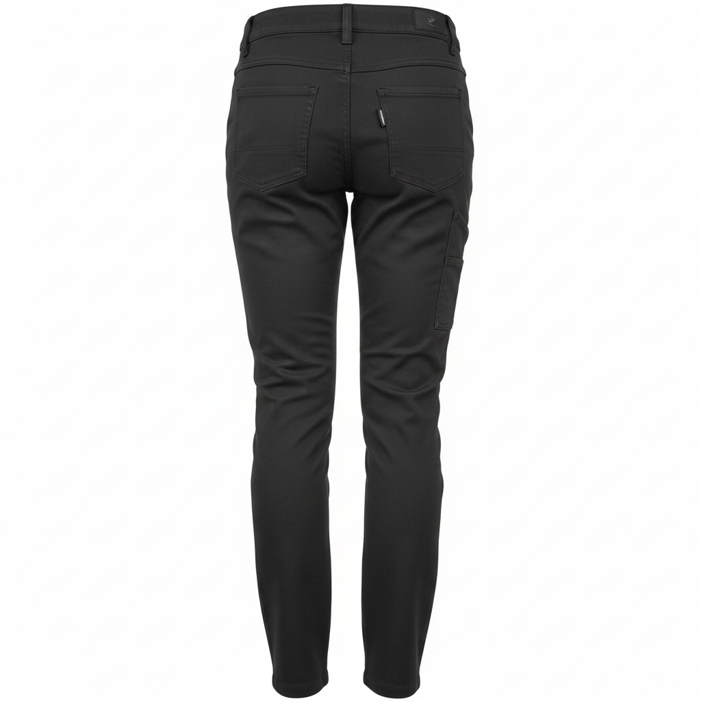 BPL6015 Mid Rise Trouser Back