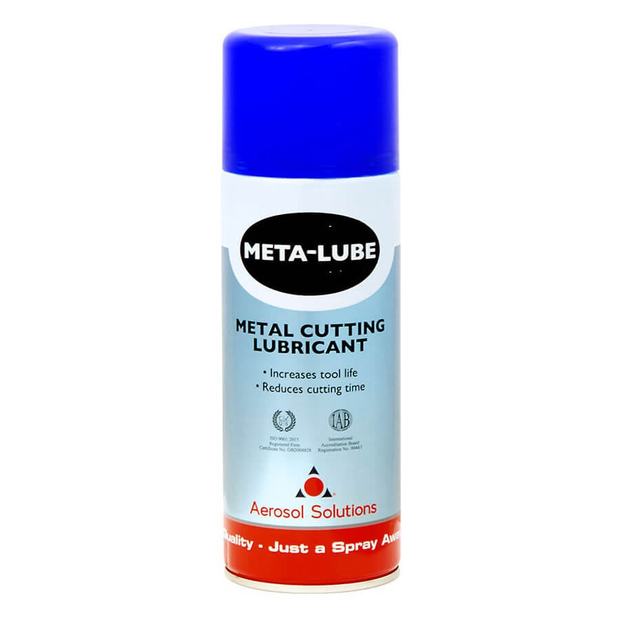 Meta-Lube Metal Cutting Lubricant 400ml aerosol can by Aerosol Solutions