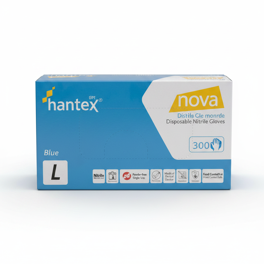 Hantex Nova Nitrile Glove Box