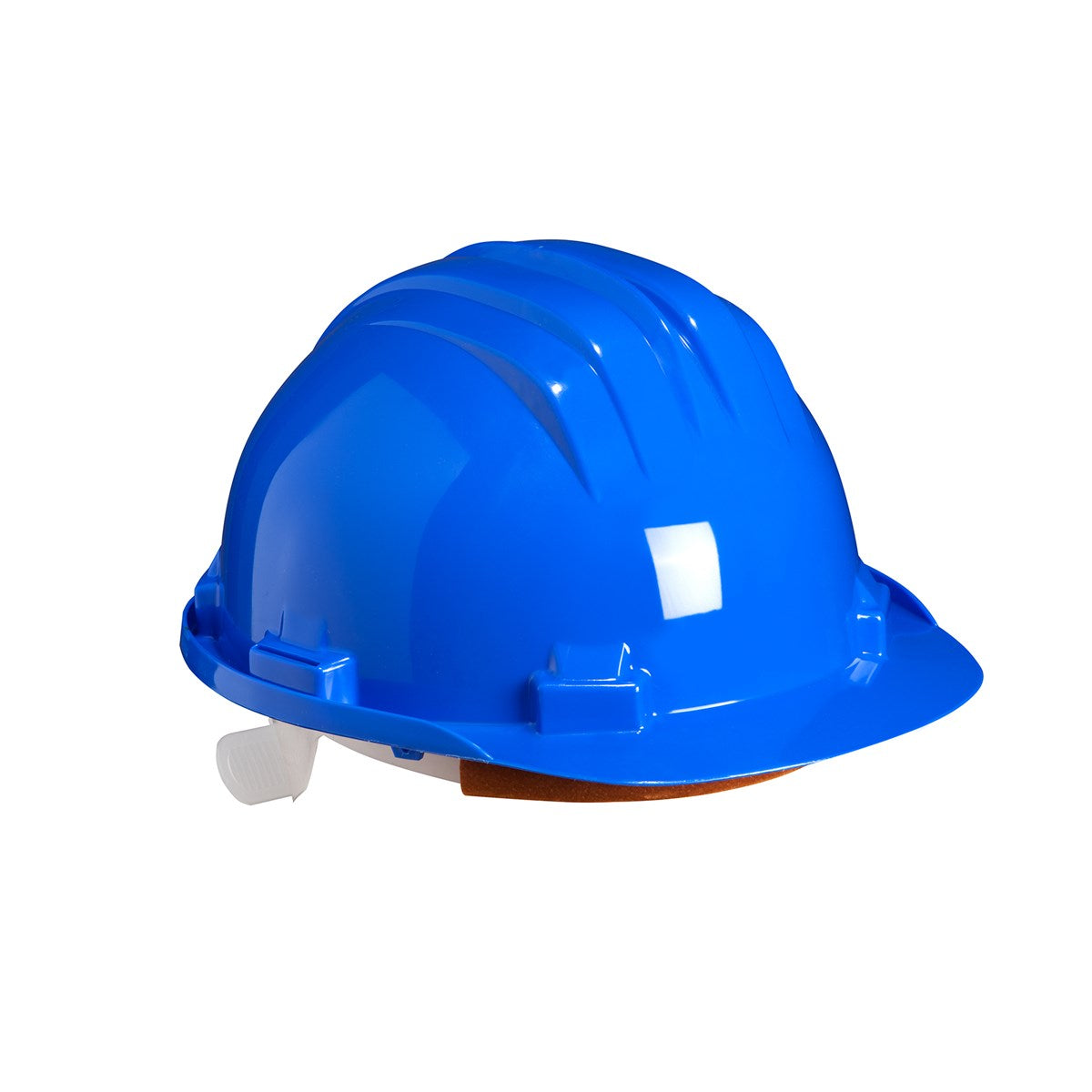 Blue safety helmet