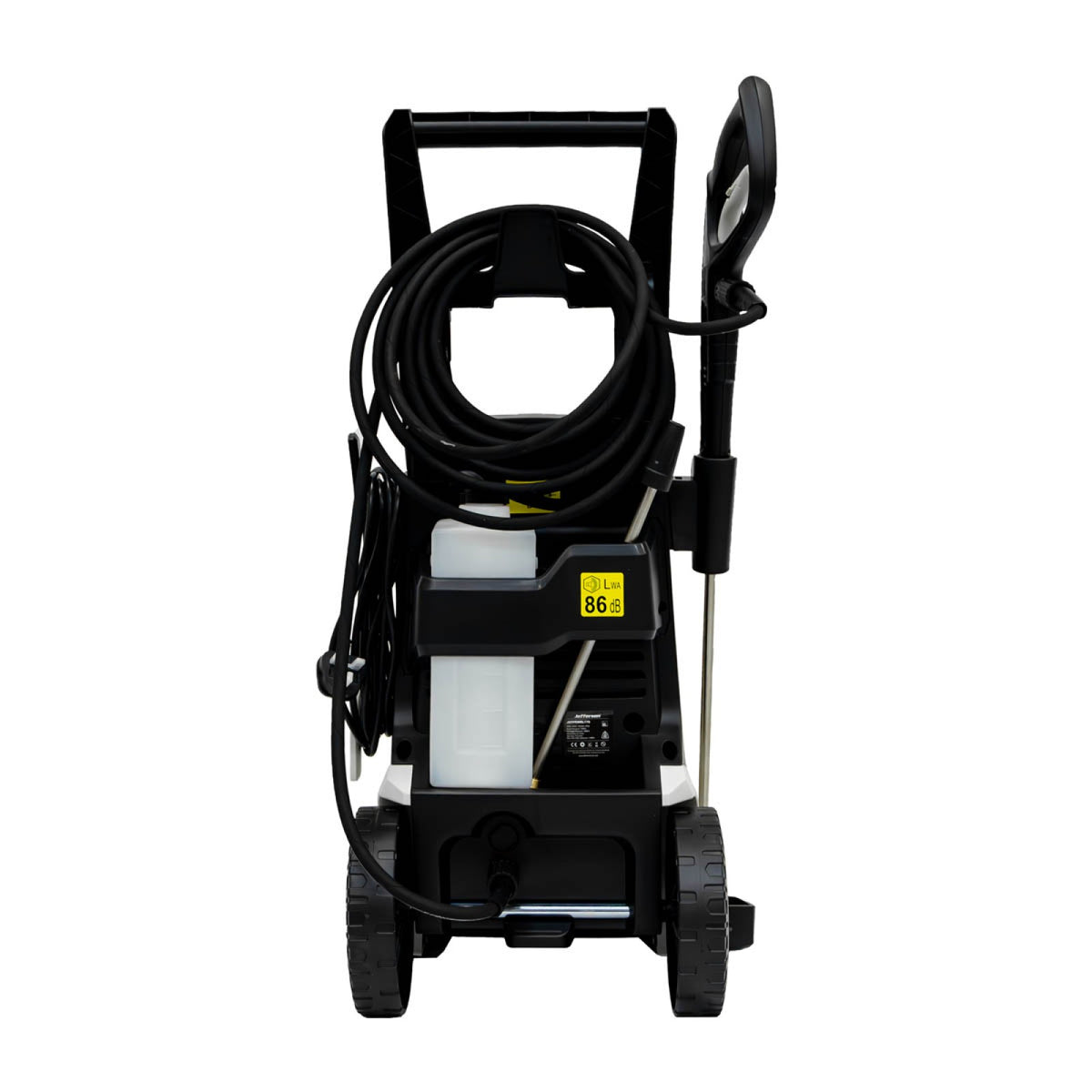 Jefferson 170 Bar Industrial Electric Pressure Washer - metal lance with adjustable nozzle