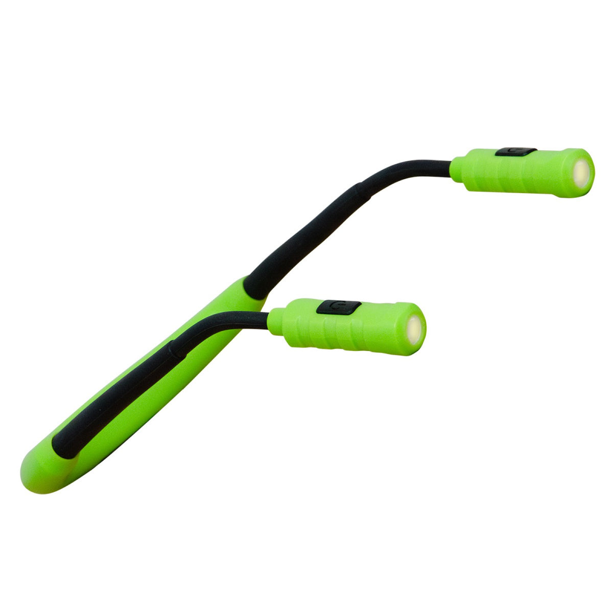 Jefferson 360 Lumens LED Neck Light with flexible gooseneck and dual light heads, shown open