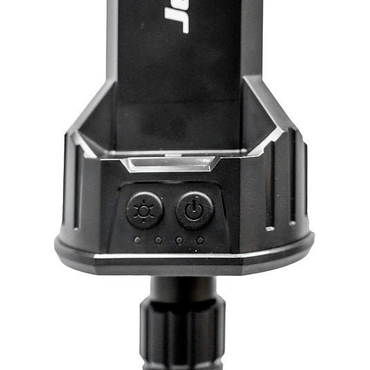 Jefferson HyperBeam 4500 Lumens – close-up of green extendable tripod legs