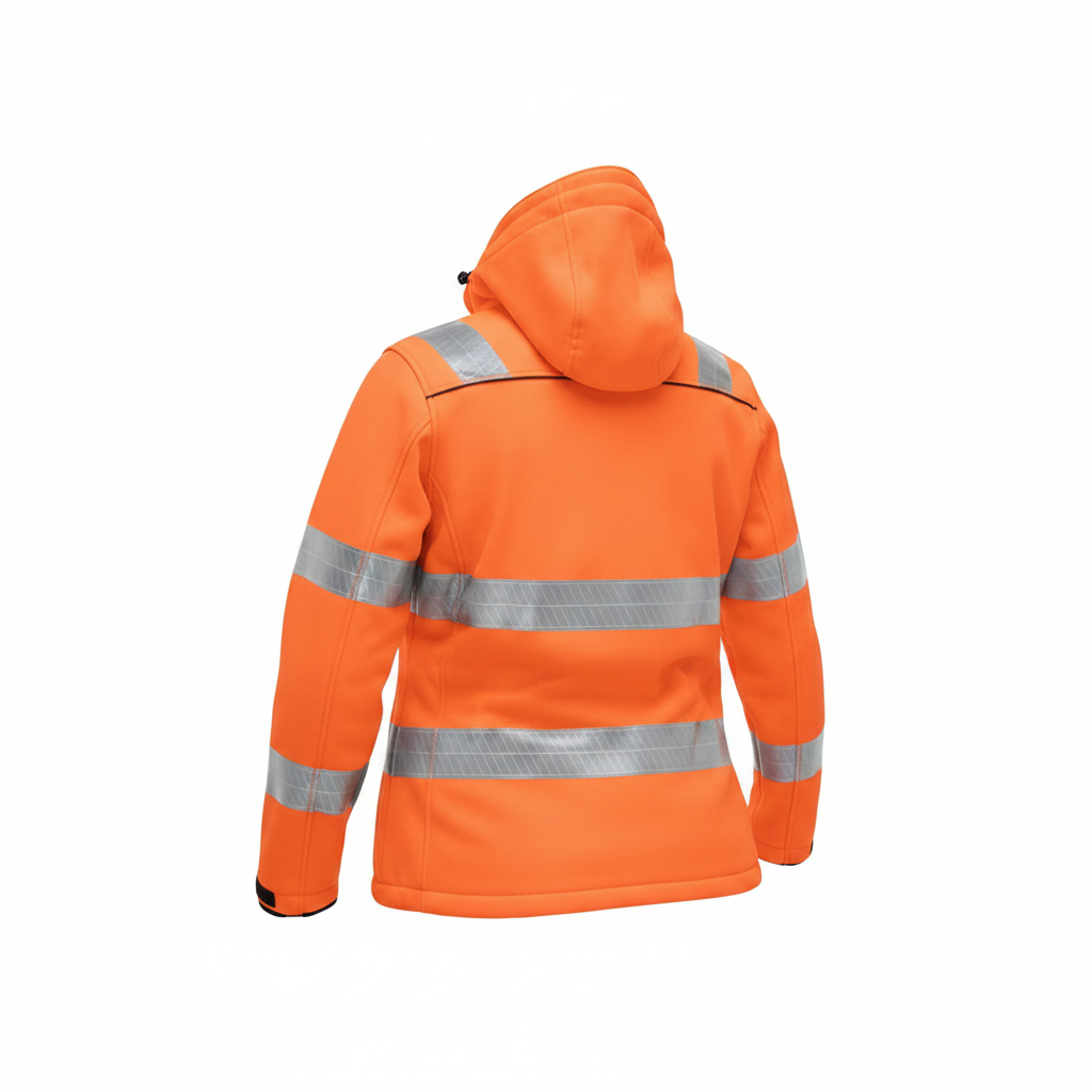 Orange Hood Back