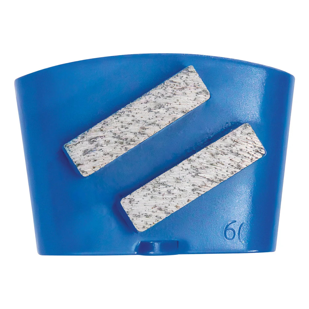Blue P6 HTC 60 grit two-segment diamond grinding shoe