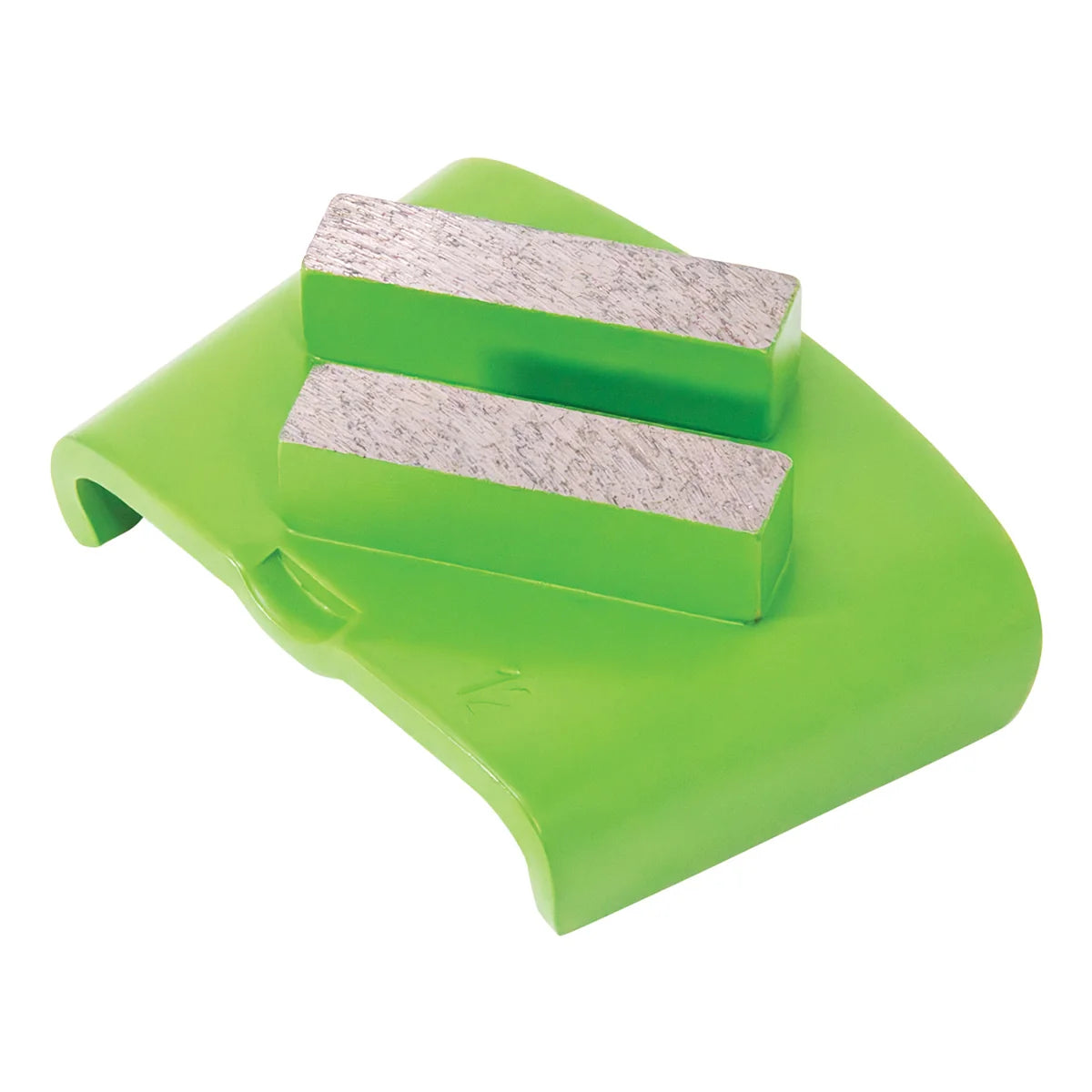 Green P6 HTC 100 grit two-segment diamond grinding shoe