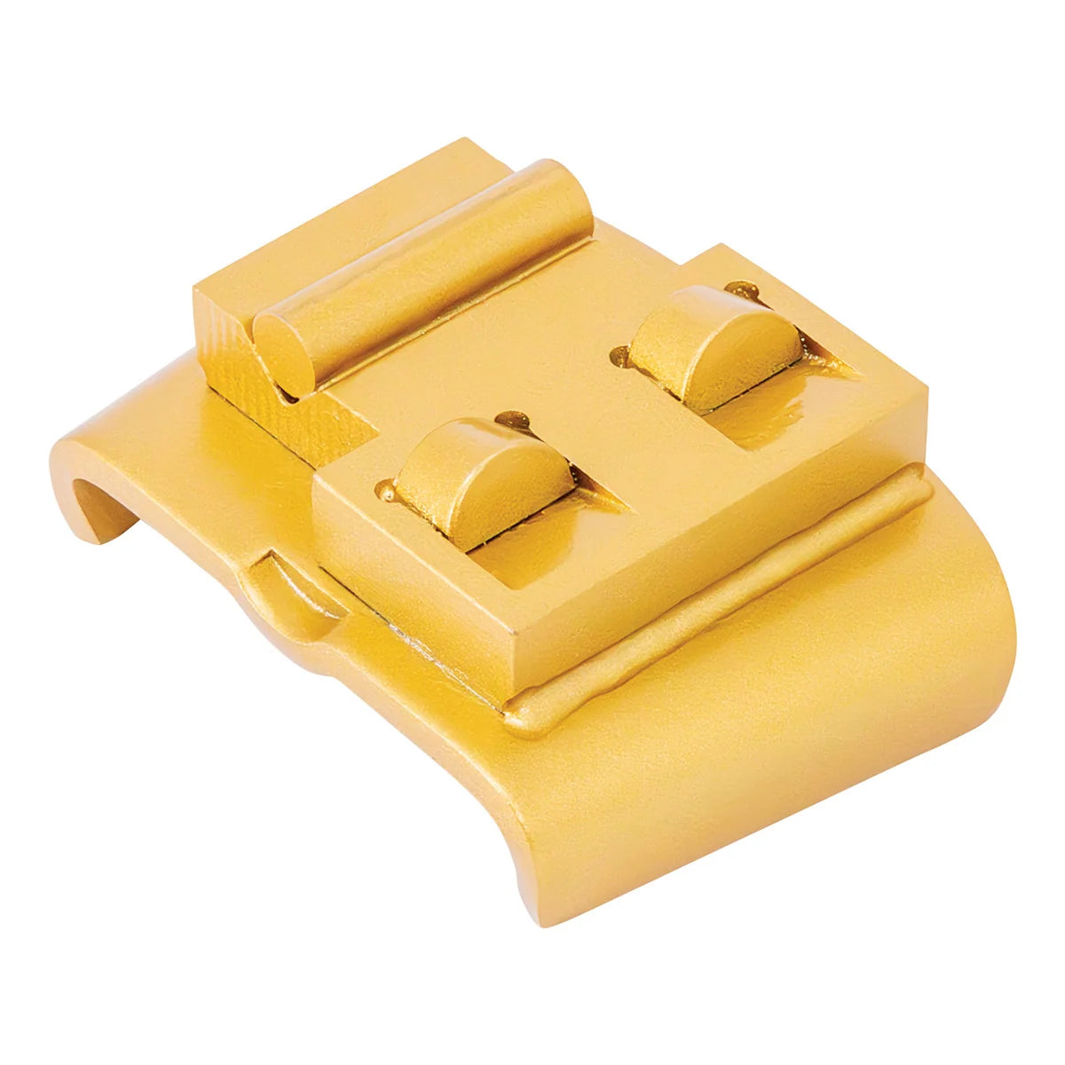 Yellow P6 HTC PCD grinding shoe for coating removal