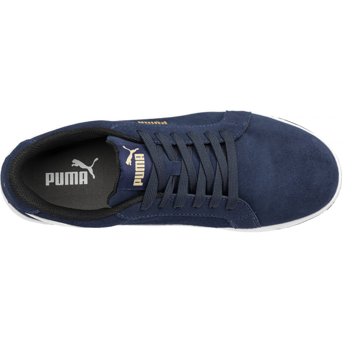 PUMA® Safety Iconic Suede Grey Low S1PL ESD Safety Shoe