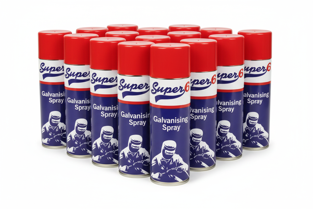 Super 6 Galvanising Spray - Pack of 12