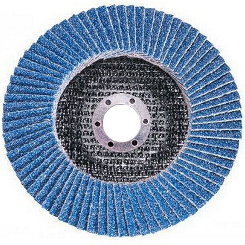 Wilco Zirconium Flap Disc 180mm Diameter x 22.23mm Bore – Pack of 5 Discs