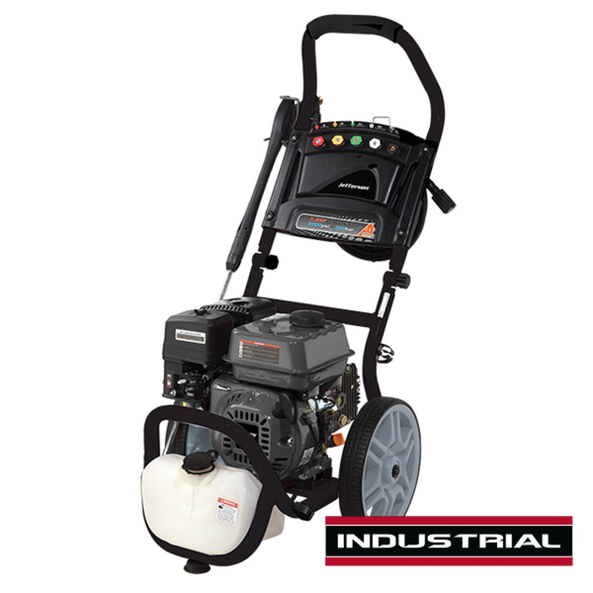 Jefferson Industrial 7.5HP Petrol Pressure Washer | 220 Bar | 9.6L/min